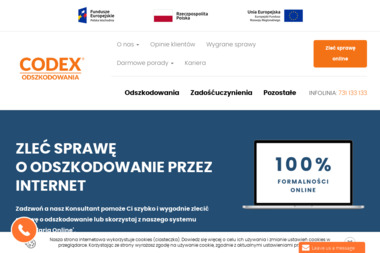 Codex Centrum Obsługi Powypadkowej - Usługi Prawnicze Krak&oacute;w