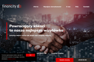 Financity spółka z o.o. / Broker Leasingowy - Leasing maszyn i urządzeń Kraków