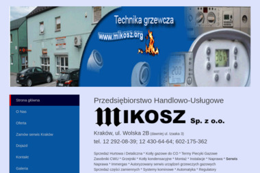 Przedsiębiorstwo Handlowo-Usługowe Jacek Mikosz - Kotły Gazowe Kraków