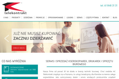 AC Telekontrakt PHU Witold Ratkowski, Grażyna Ratkowska Sp.J. - Kserokopiarki A3 do A0 nowe Poznań