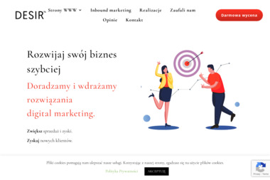 Desir Piotr Burnat - Projektowanie logo Poznań
