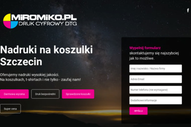 Miromiko - Koszulki Męskie z Nadrukiem Warszawa