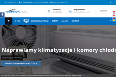 Zakład Usługowo-Handlowy AGD "TECHTOM" - Serwis Klimatyzacji Lubartów