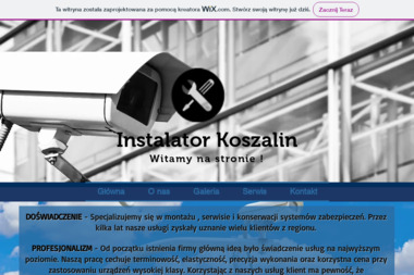 Instalator Ernest Jasiński - Instalacje Alarmowe Koszalin