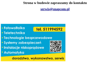 SNAPCOM - Instalatorstwo telekomunikacyjne Garwolin