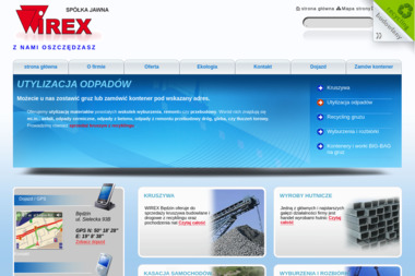 Wirex sp.j - Sprzedaż Opału Będzin