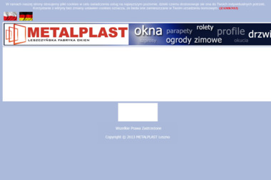 LESZCZYŃSKA FABRYKA OKIEN MEALPLAST - Naprawa okien Lipno