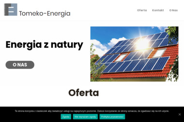 Tomeko-Energia - Pierwszorzędna Energia Słoneczna Opoczno