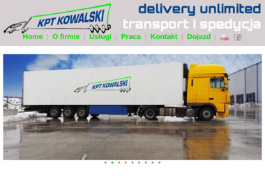 KPT Kowalski Logistics Paweł Kowalski - Najwyższej Klasy Transport Paletowy Międzynarodowy Wieliczka