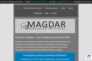 Biuro detektywistyczne MAGDAR