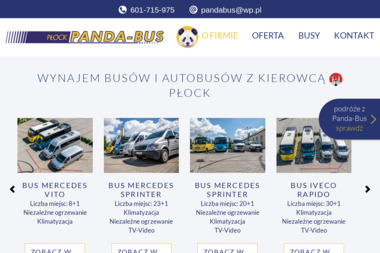 Panda Bus. Przybyszewski Andrzej - Transport Osób Płock