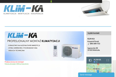 KLIM-KA - Urządzenia, materiały instalacyjne Wieliczka