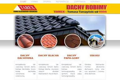 TAREX - Tomasz Tarczyński - Wymiana dachu Częstochowa