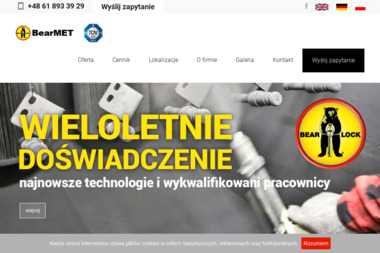 Obróbka metali BearMet
