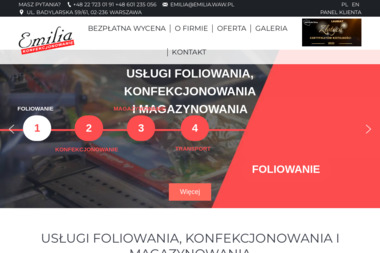 Emilia - Spedycja Międzynarodowa Warszawa