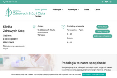 Podolog Klinika Zdrowych St&oacute;p i Ciała - Hybrydy Warszawa