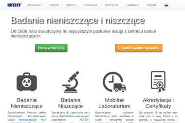 Przedsiębiorstwo Usług Naukowych i Technicznych NDTEST sp. z o. o.