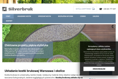 Silverbruk Brukarstwo Sp. z o.o. - Układanie kostki granitowej Warszawa