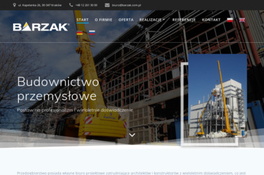 Przedsiębiorstwo Budowlane Barzak Bogdan Barzak - Projekt Hali Stalowej Kraków