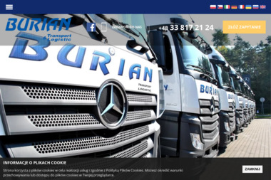 Burian Transport & Logistic - Transport Międzynarodowy Sosnowiec