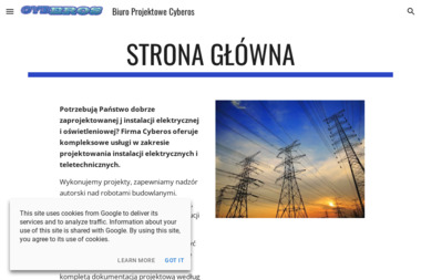 Cyberos Sp. z o.o. - Projekty Elektryczne Włoszakowice