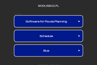 Autobusy na lotnisko Modlin - ModlinBus - Przewóz Osób Warszawa