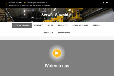 SERVICE CRANES Serwis Urządzeń Dźwigowych Paweł Wątroba - Windy Schodowe Janikowo