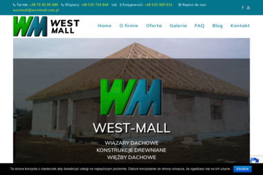 WEST-MALL - Konstrukcje Drewniane Malczyce