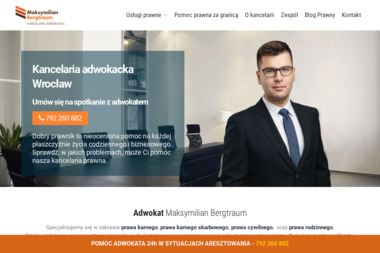 Kancelaria adwokacka Maksymilian Bergtraum - Adwokat Wrocław