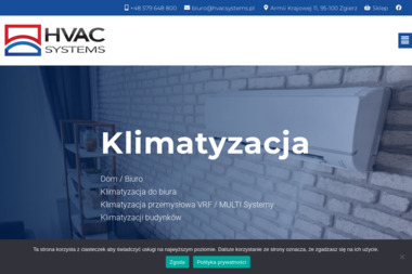 HVAC systems - Profesjonalne Projektowanie Instalacji Wod-kan Zgierz