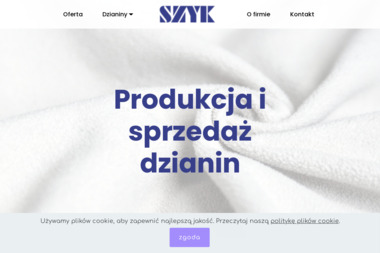 PPH SZYK - Sprzedaż Tkanin Łódź