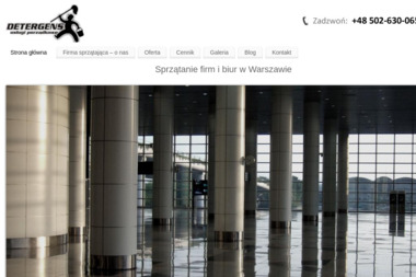DETERGENS Usługi Porządkowe - Sprzątanie Biur Rano Ząbki