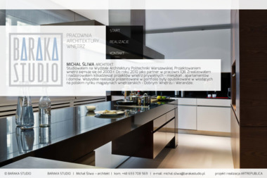 Baraka Studio - projektowanie wnętrze i architektury - Architekt wnętrz Warszawa