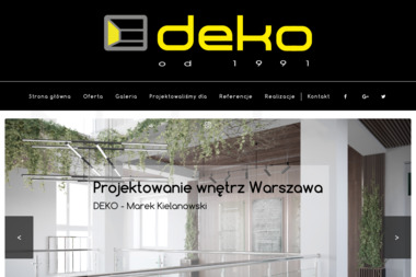 DEKO- Pracownia Projektowania Wnętrz - Projektowanie Inżynieryjne Warszawa