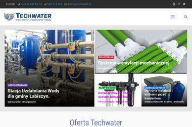 Techwater Marek Jarosz - Instalacje Wod-kan Bydgoszcz