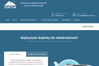 DEBITUM Doradztwo Ubezpieczeniowe - Prawo Upadłościowe Radlin