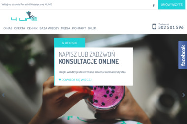 Poradnia Dietetyczna 4LINE. Dieta, odchudzanie - Dietetyk Warszawa
