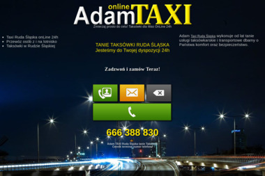 Adam Taxi - Usługi Przewozowe Ruda Śląska