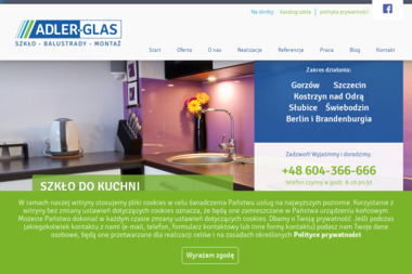 ADLER-GLAS  Przemysław Wawruszczak - Usługi Szklarskie Kostrzyn nad Odrą