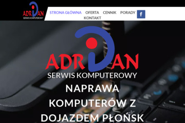 Adrian Serwis Komputerowy Adrian Przybylski - Firma IT Płońsk