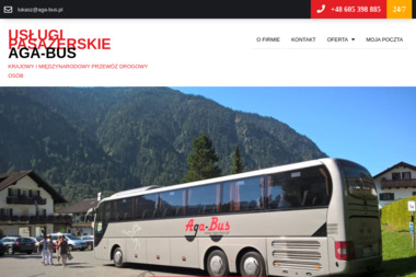 Przedsiębiorstwo Usługowo Transportowe Aga Bus Łukasz Kryczyński - Przewóz Osób Koszalin