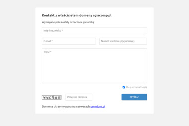 Agis Comp Sp. z o.o. - Webmaster Marki