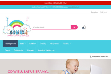 Agmax Producent Odzieży Dziecięcej - Hurtownia odzieży Kotomierz
