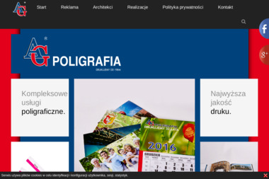 Ag Poligrafia Ewa i Andrzej Ganczewscy - Projektant Stron Internetowych Józefów