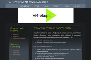 AM-ekoplus s.c. Oczyszczalnie przydomowe, oczyszczalnie ścieków śląsk - Hydraulik Bielsko-Biała