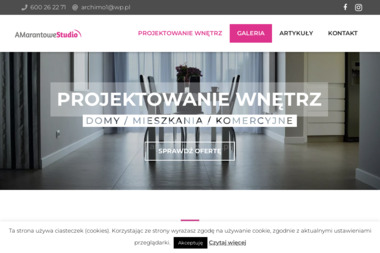 Amarantowe Studio - Projektowanie Wnętrz Białystok