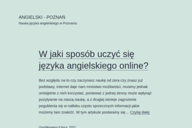 Miles English - Język Angielski Poznań