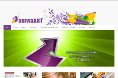 Aniwaart - Usługi Informatyczne - Projektowanie Stron Internetowych Gdańsk