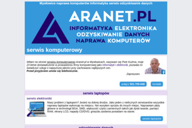 Aranet Serwis - Obsługa Informatyczna Firm Mysłowice