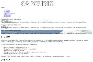 KA Studio. Architekt - Adaptacja projektów Dobrcz